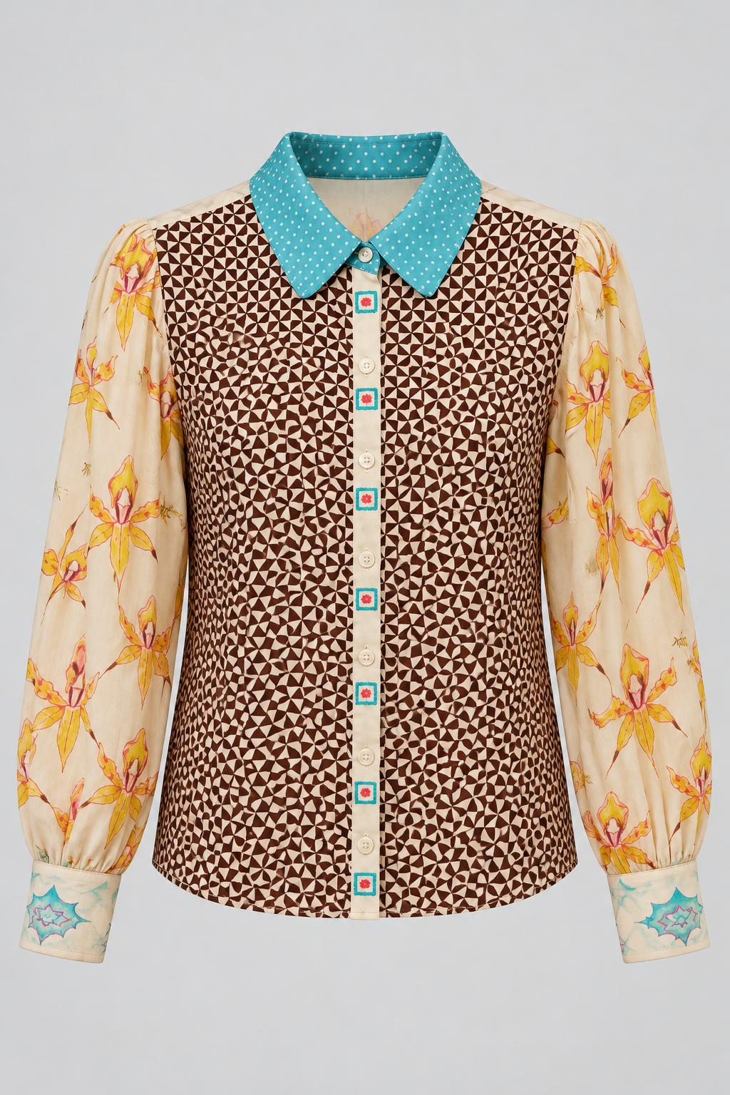 Sola Paradiso Print Blouse