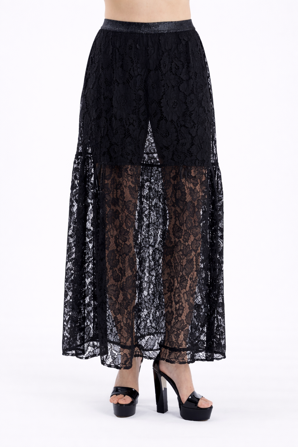 Layered Lace Skirt