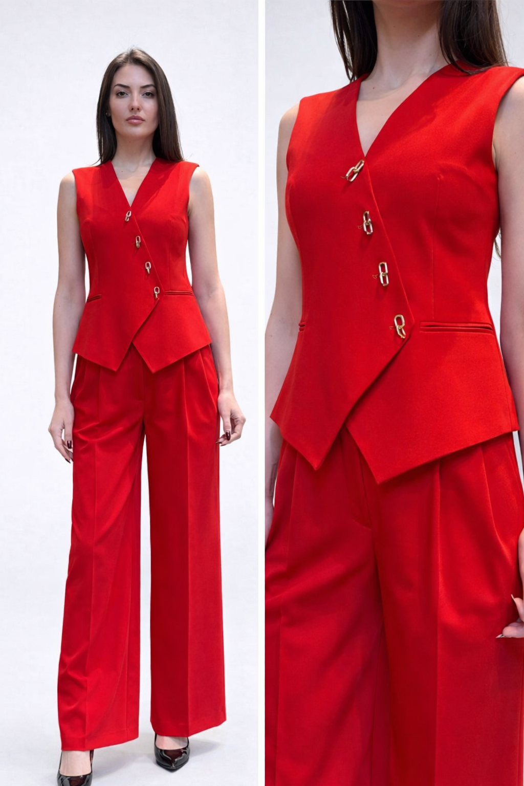 Red Vest Suit