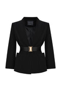 Modern Shawl-Collar Blazer