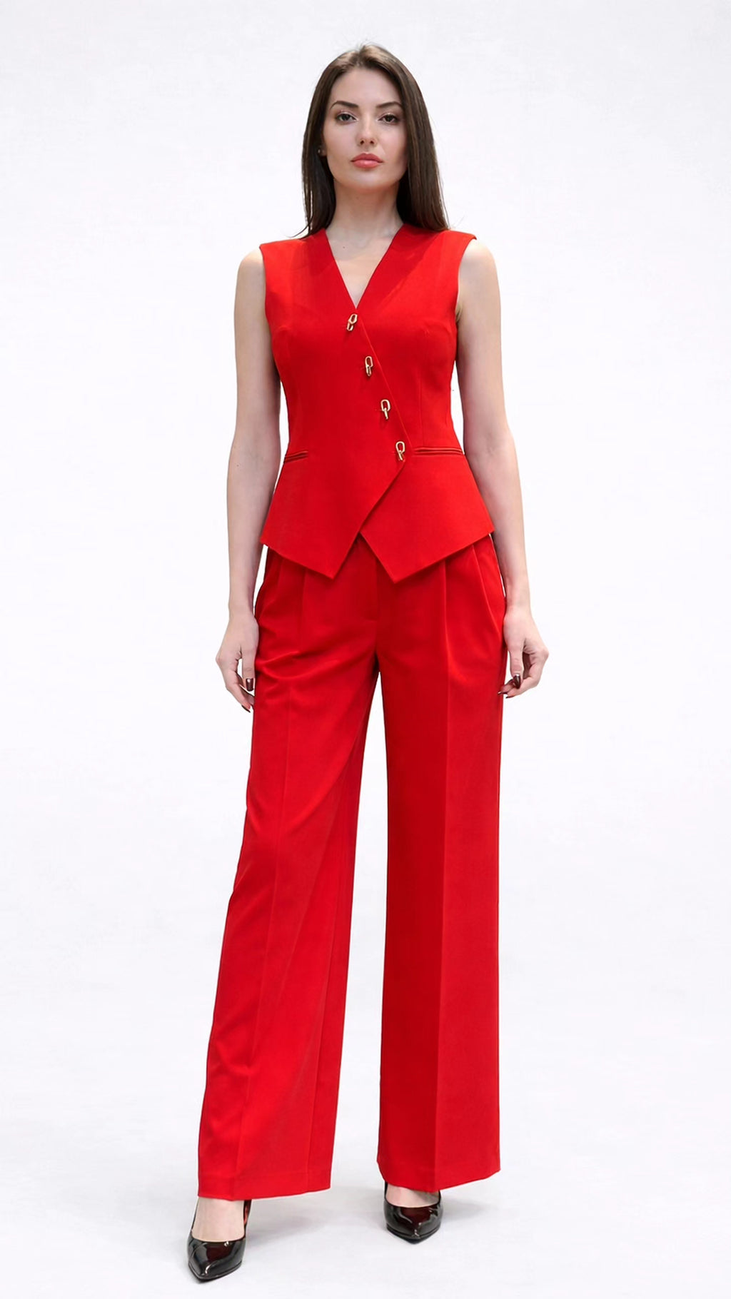 Red Vest Suit
