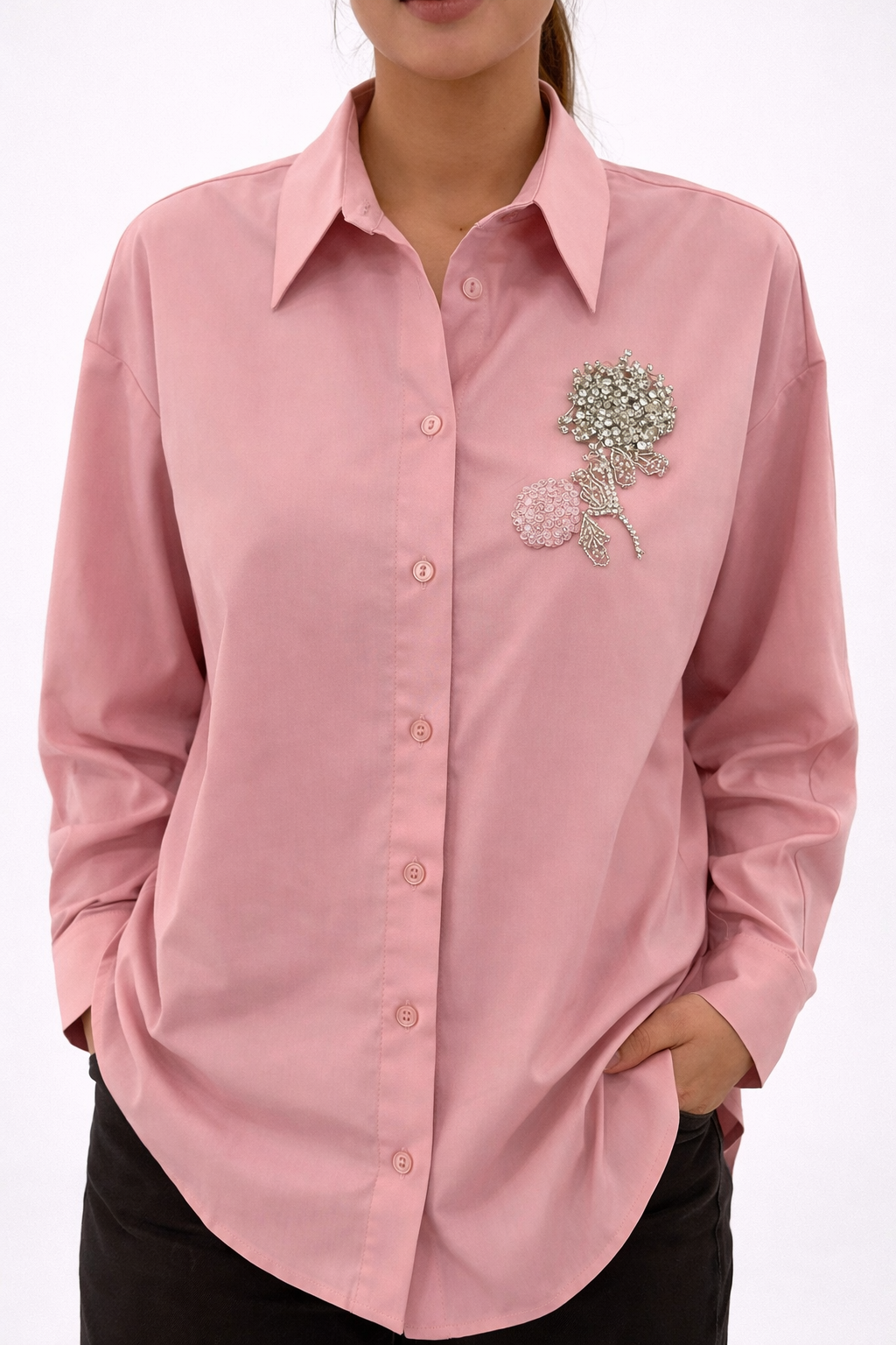 Pink Rose Shirt