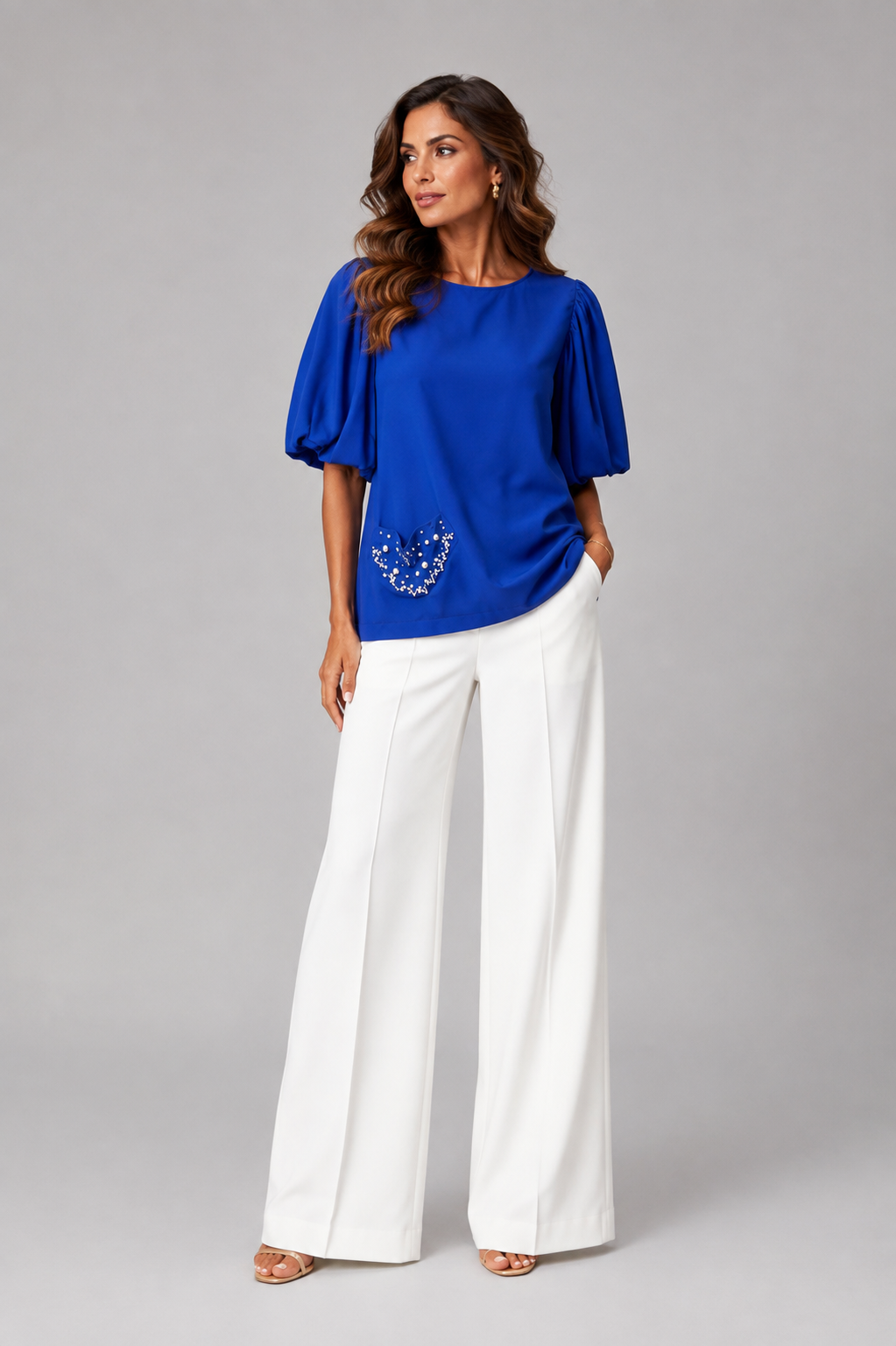 Beaded Pocket Top