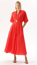 FIRE RED DRESS