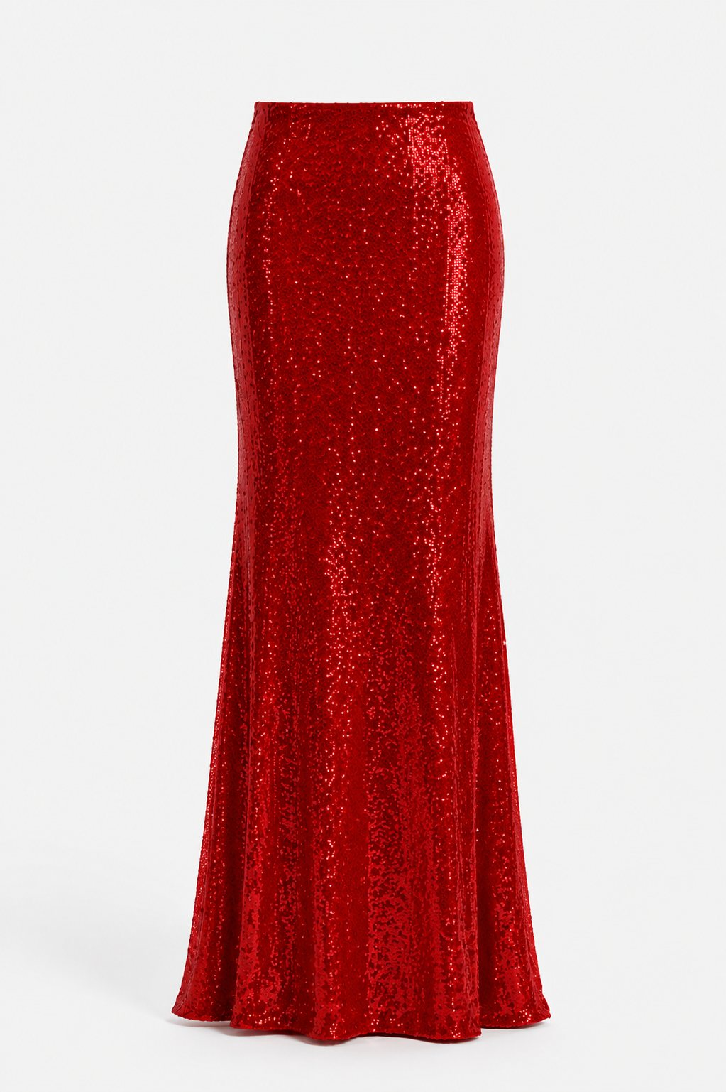 Ruby Sequin Evening Skirt