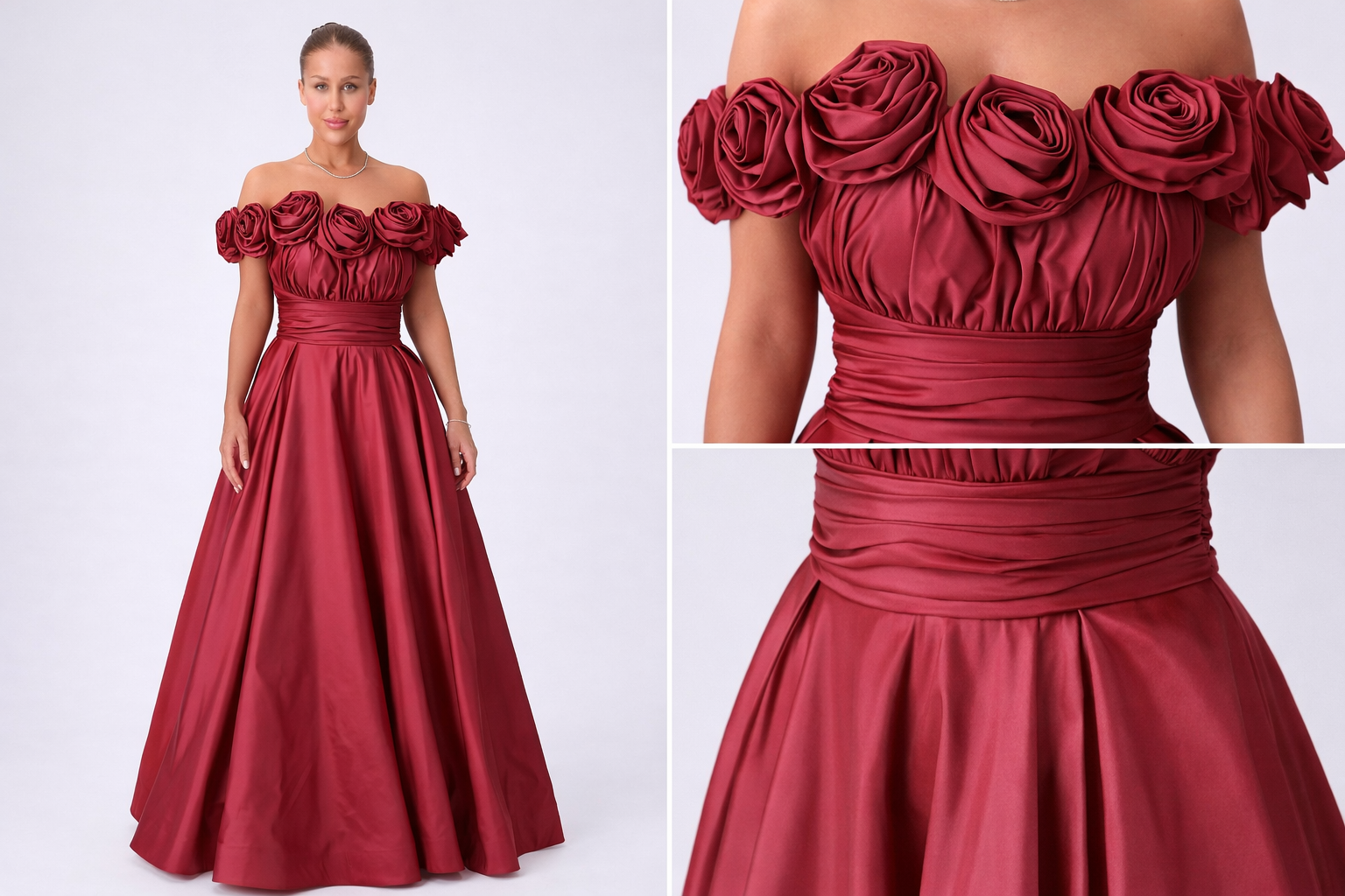 Satin Ballroom Dress