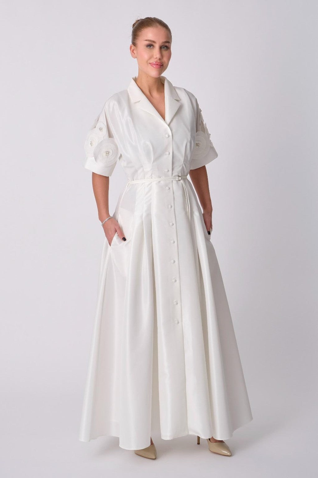 White Blossom Dress