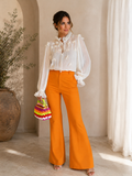 Orange  Pants