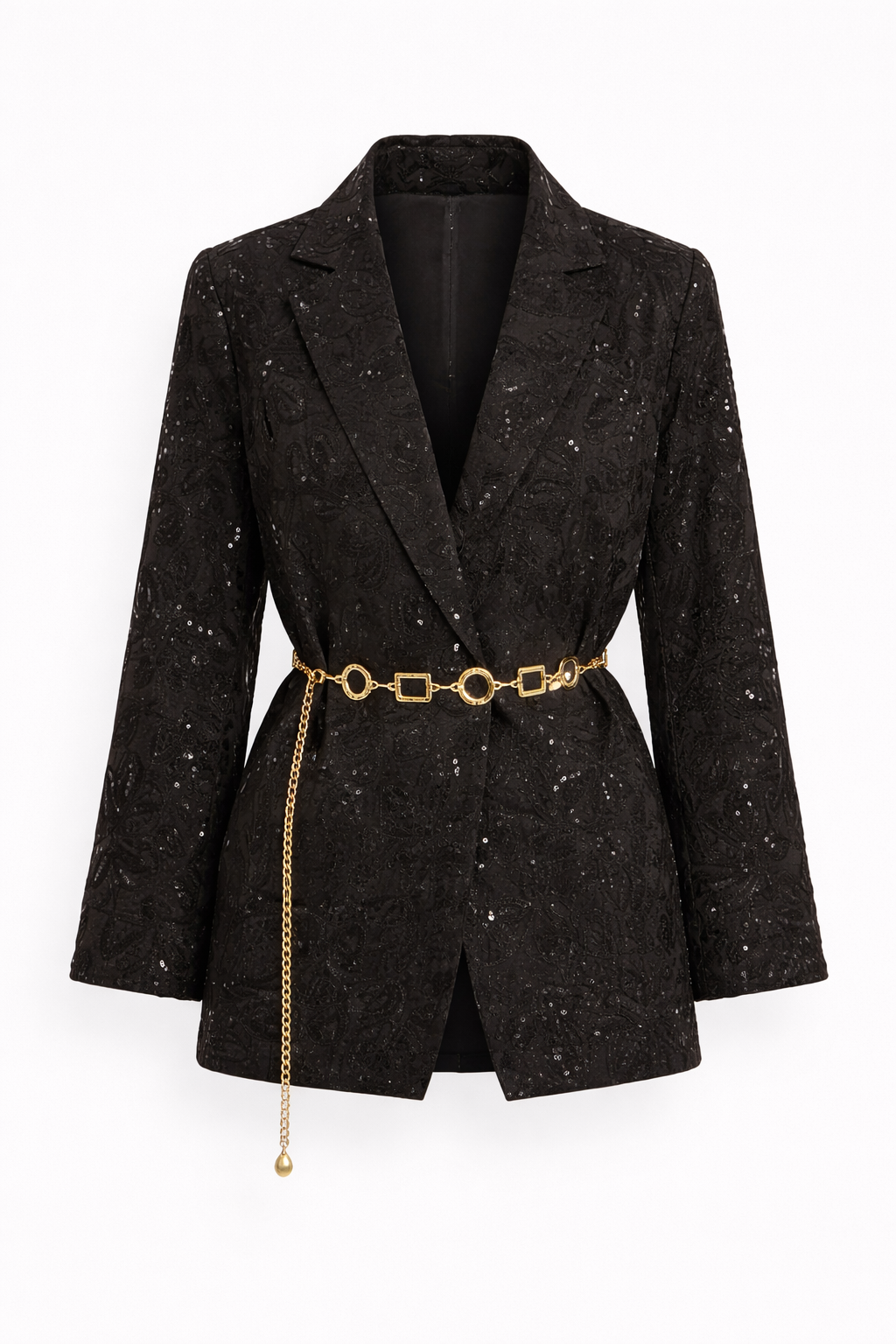 Black Noir Tailored Set