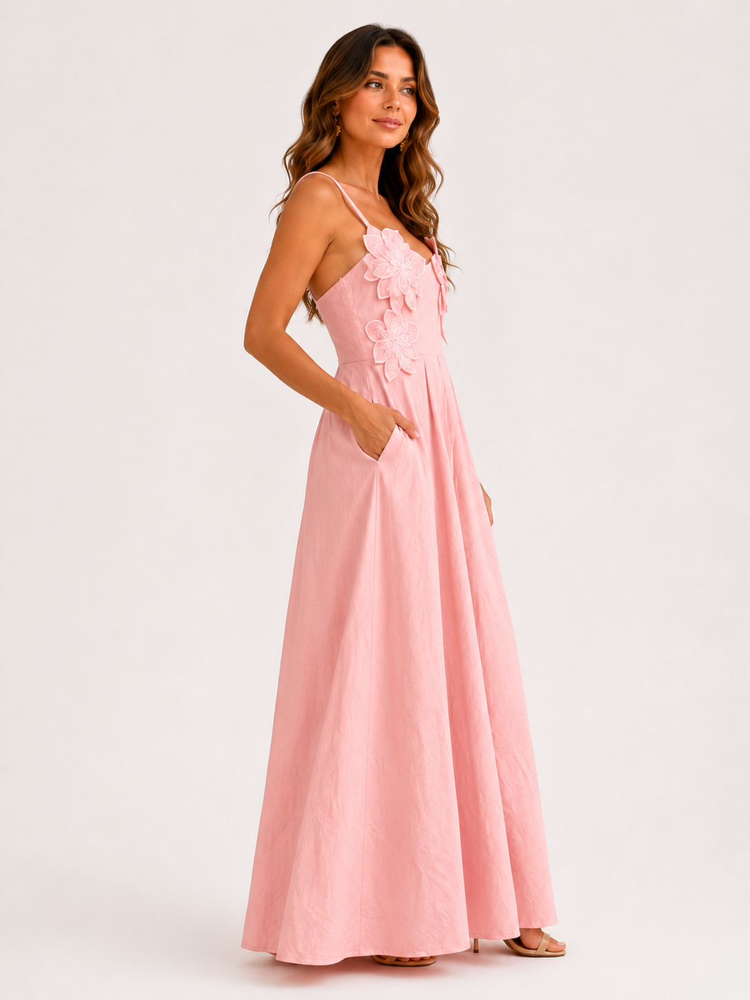 Blush Bloom Maxi Dress