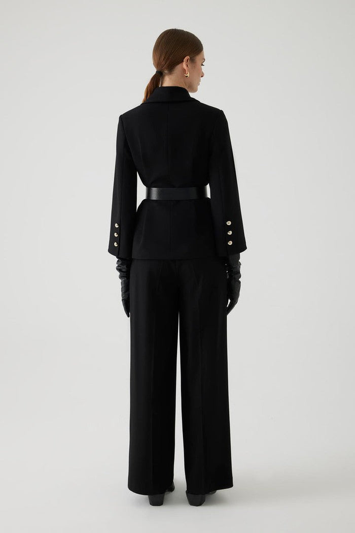 Modern Shawl-Collar Blazer