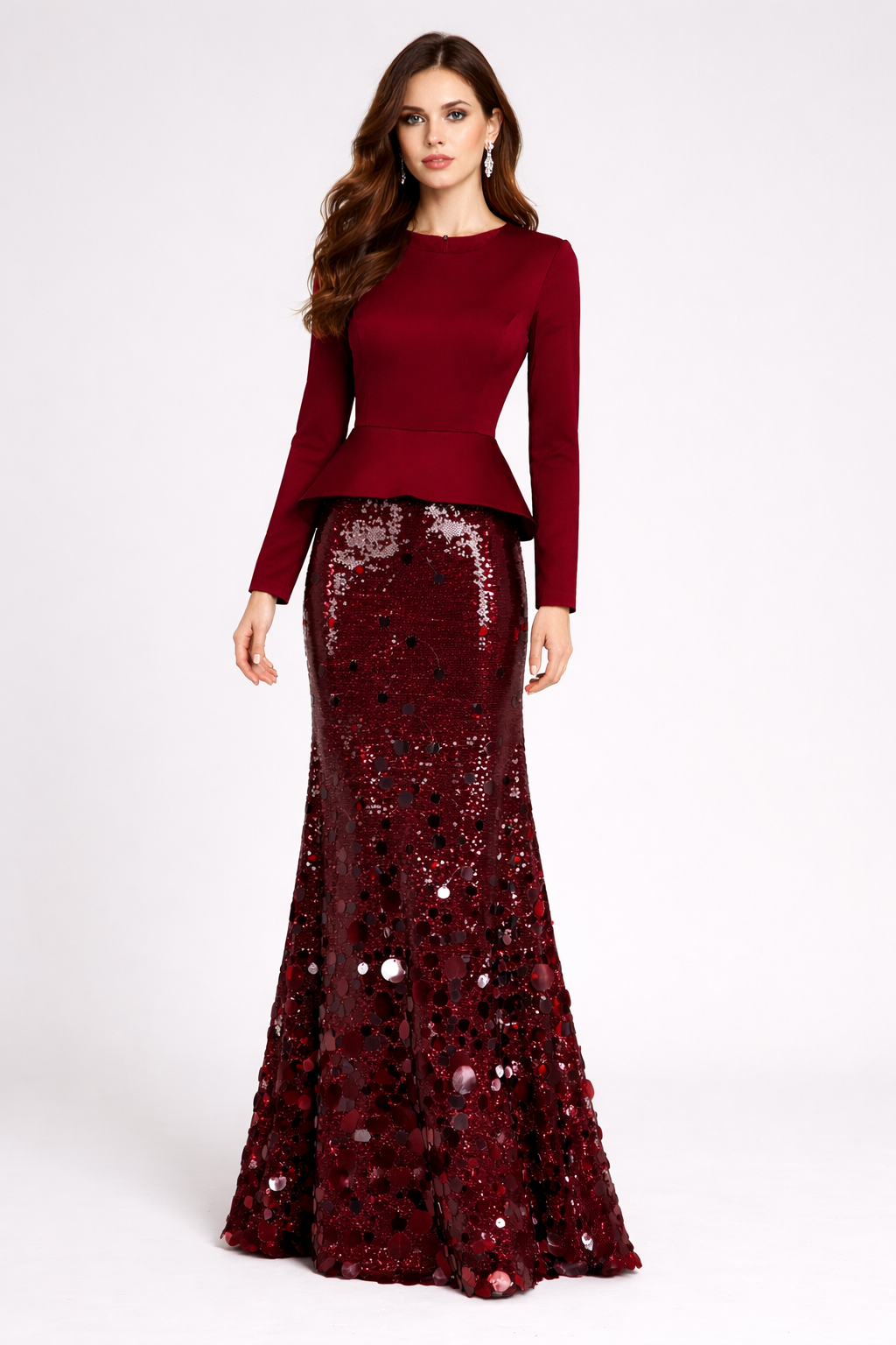Ruby Structured Peplum Blouse