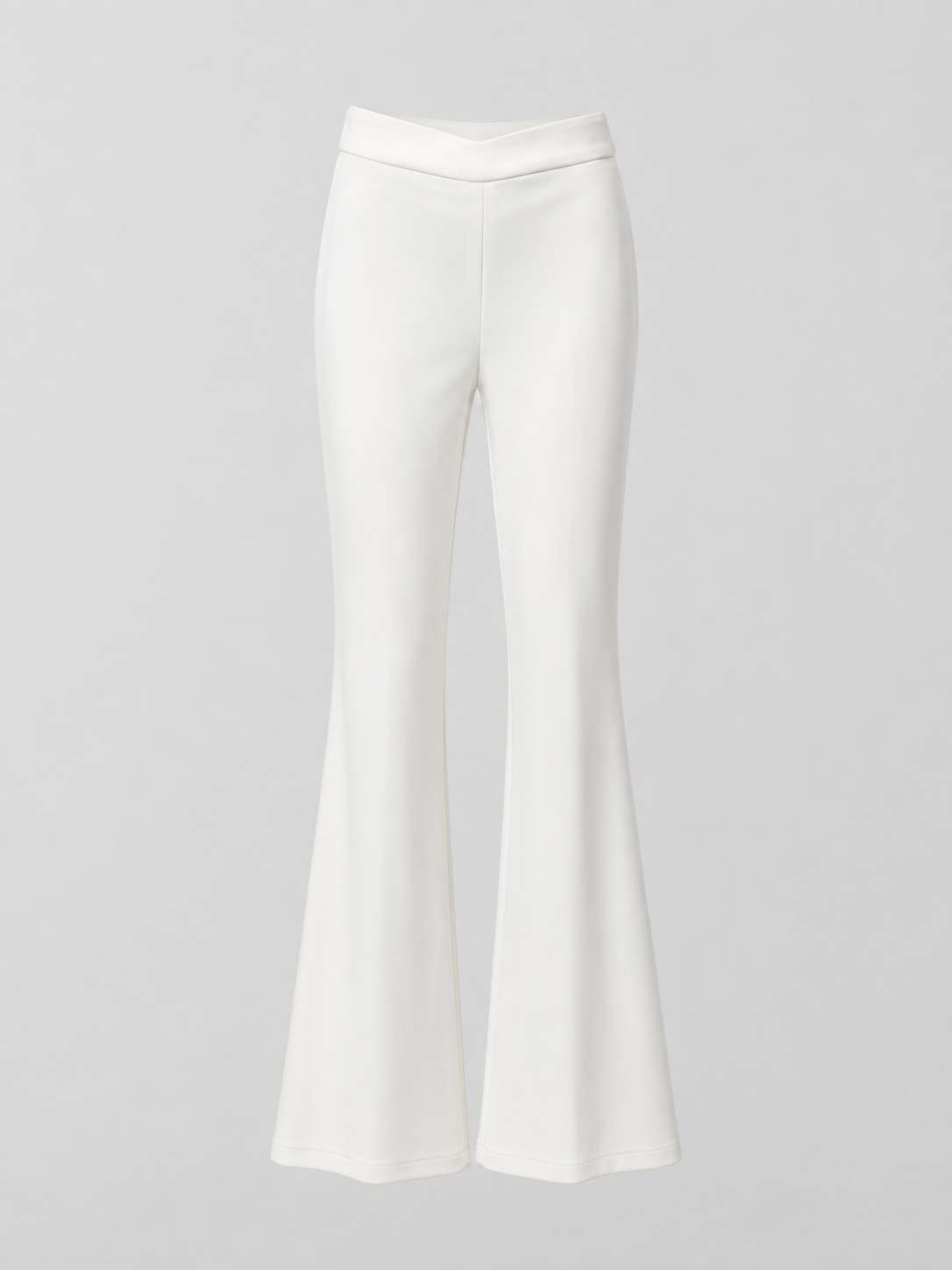 Flare White Pants