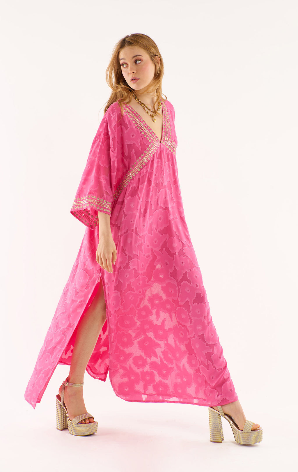 Blush Floral Tunic