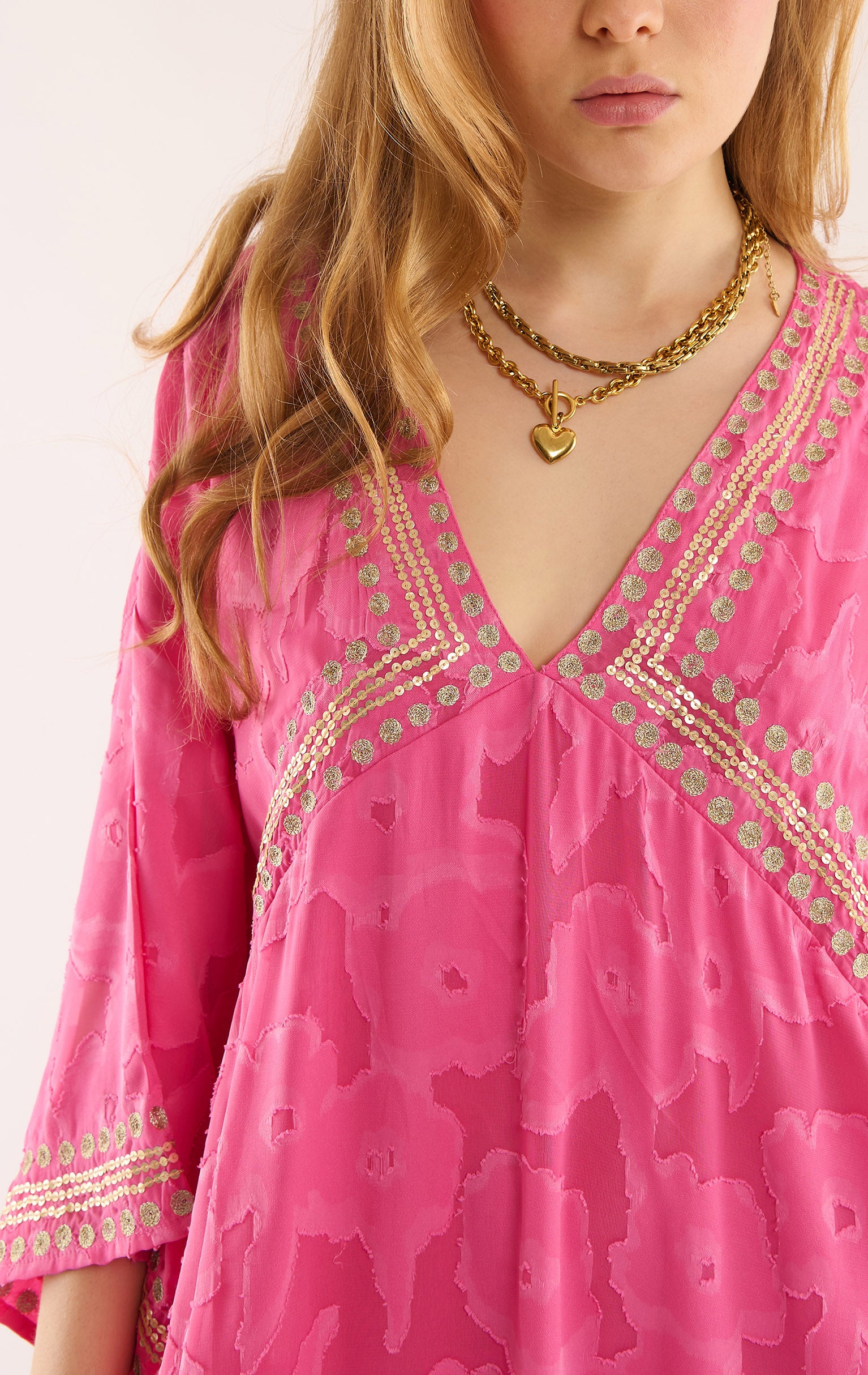 Blush Floral Tunic