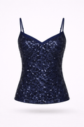 Nema Sequined Velvet Tank