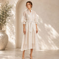 Organza Midi Dress