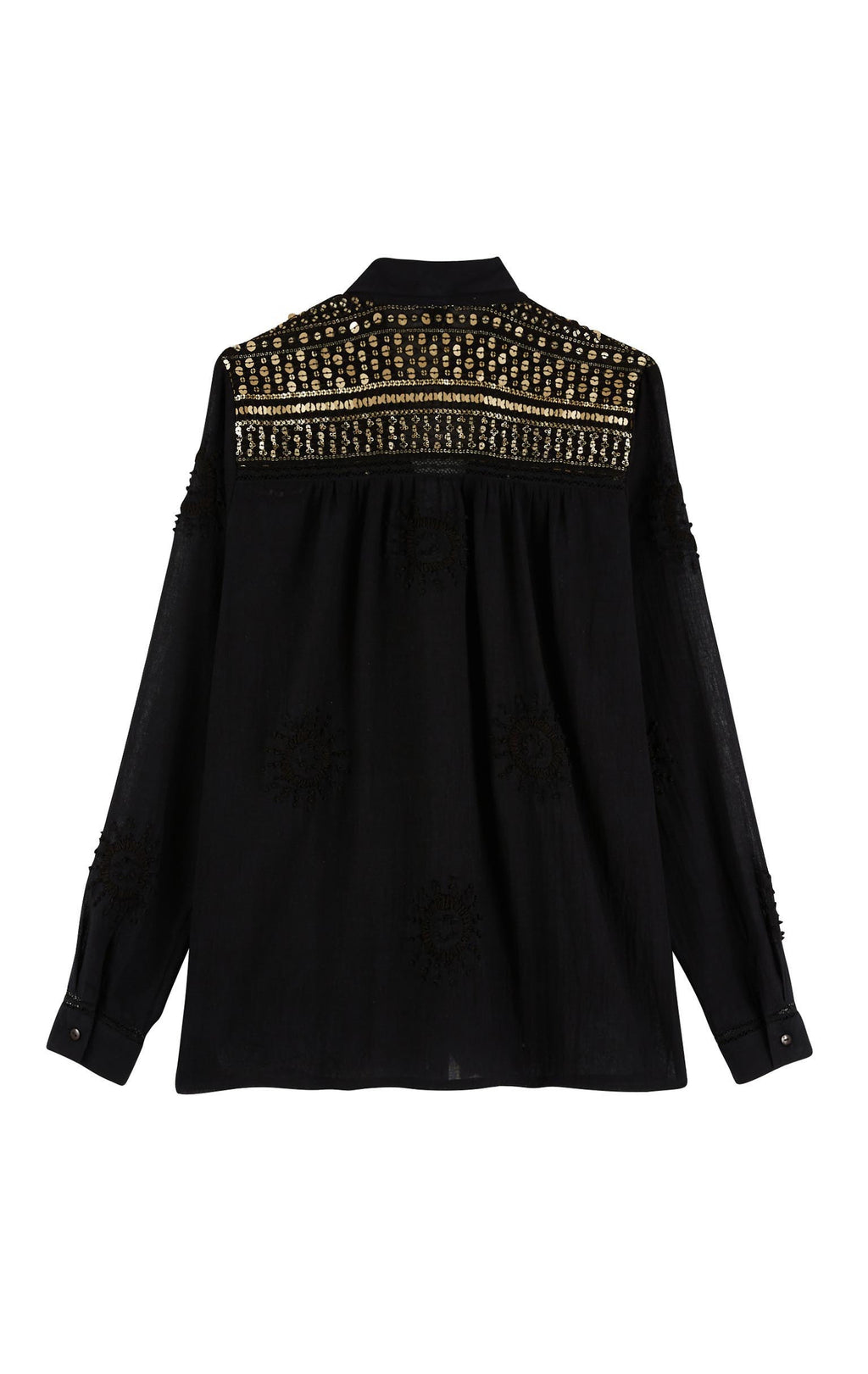 Embellished Boho Shirt