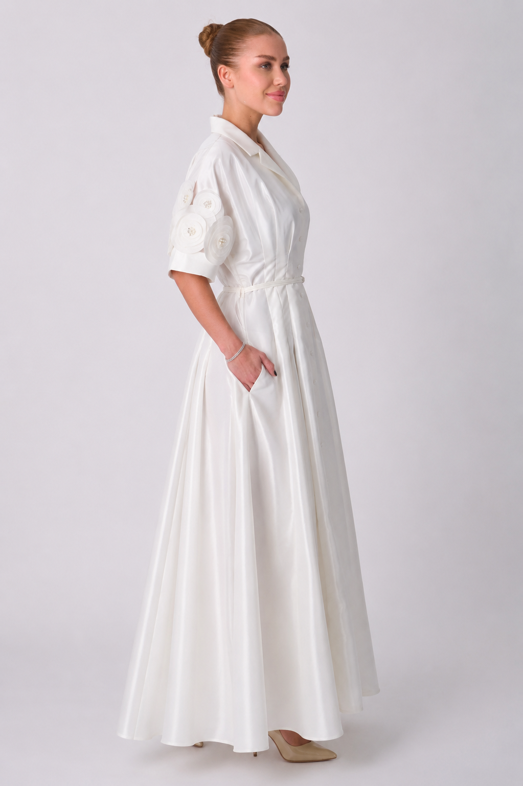 White Blossom Dress