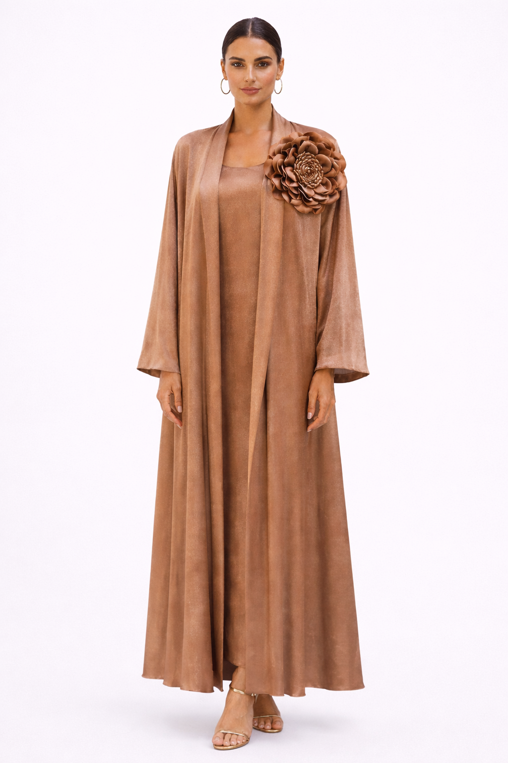 Golden Radiance Abaya