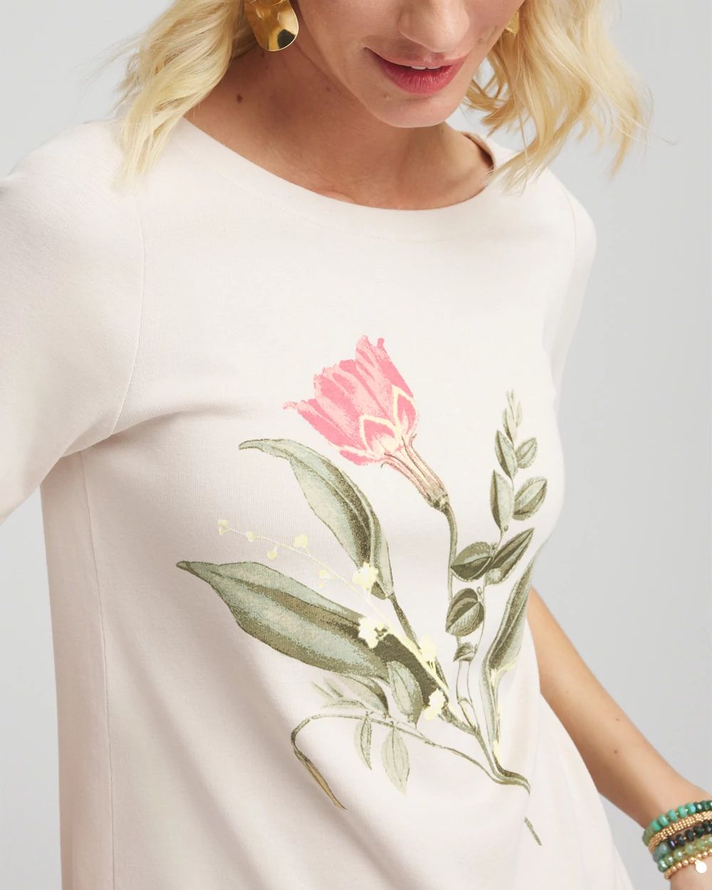 Minimalist Botanical Tshirt