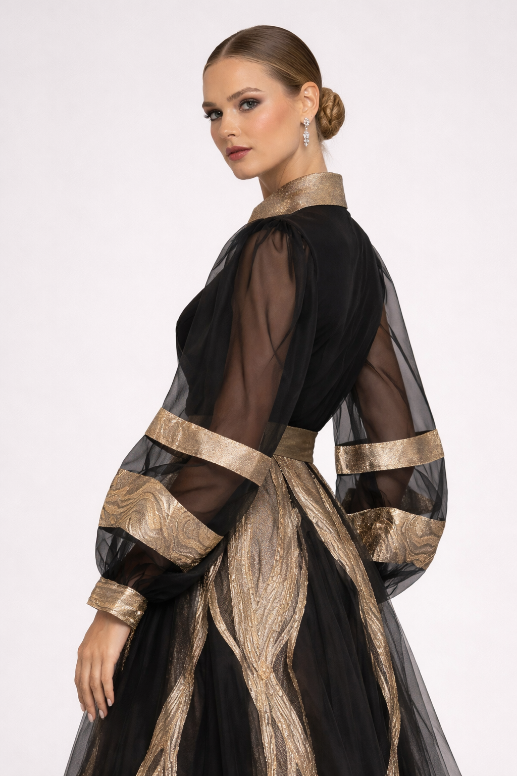 Metallic Gold Blouse