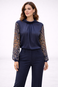 Beaded Sleeve Top