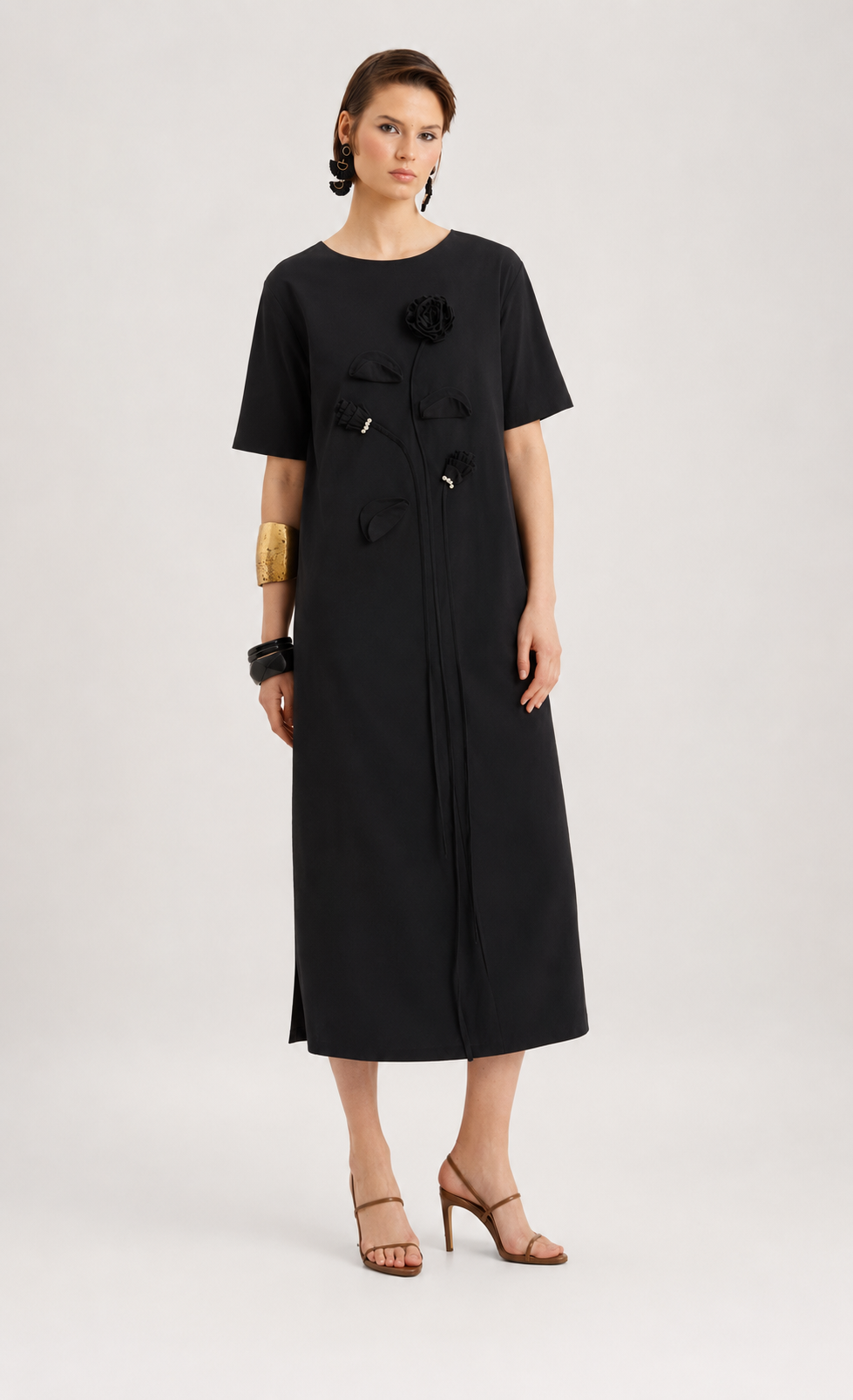 Black Midi Dress