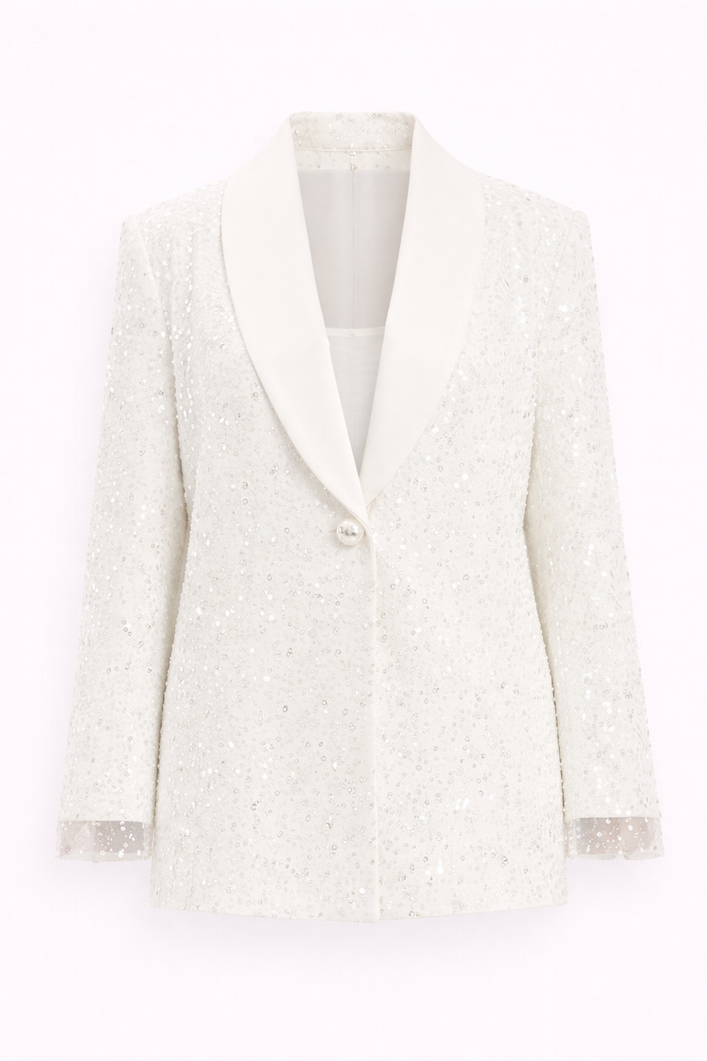 White Stardust Blazer