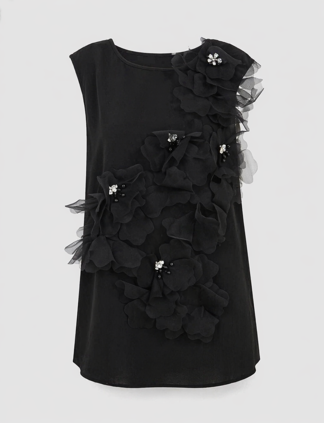 3D Floral Blouse