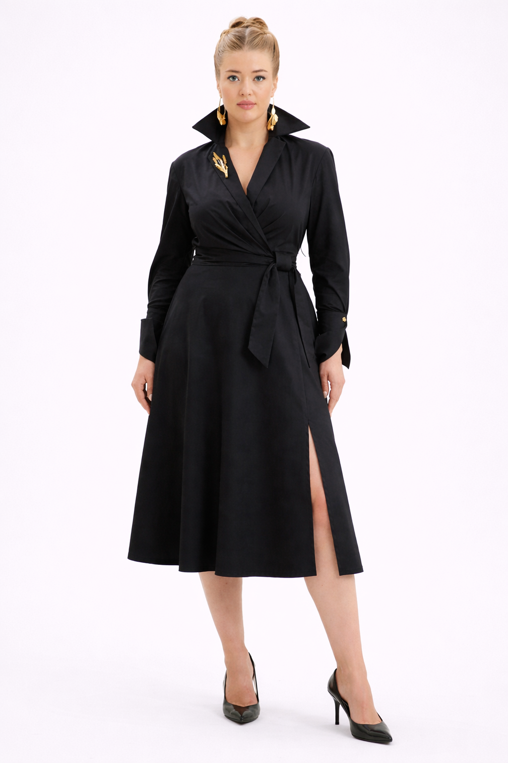 Wrap Shirt-Dress