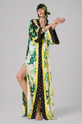 Lemon Print Kaftan