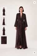 Brown Sequined Dress