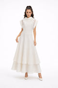 Cream Satin Co-Ord