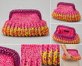 Nadia Dhafri Paris – Neon Pop Crochet Clutch