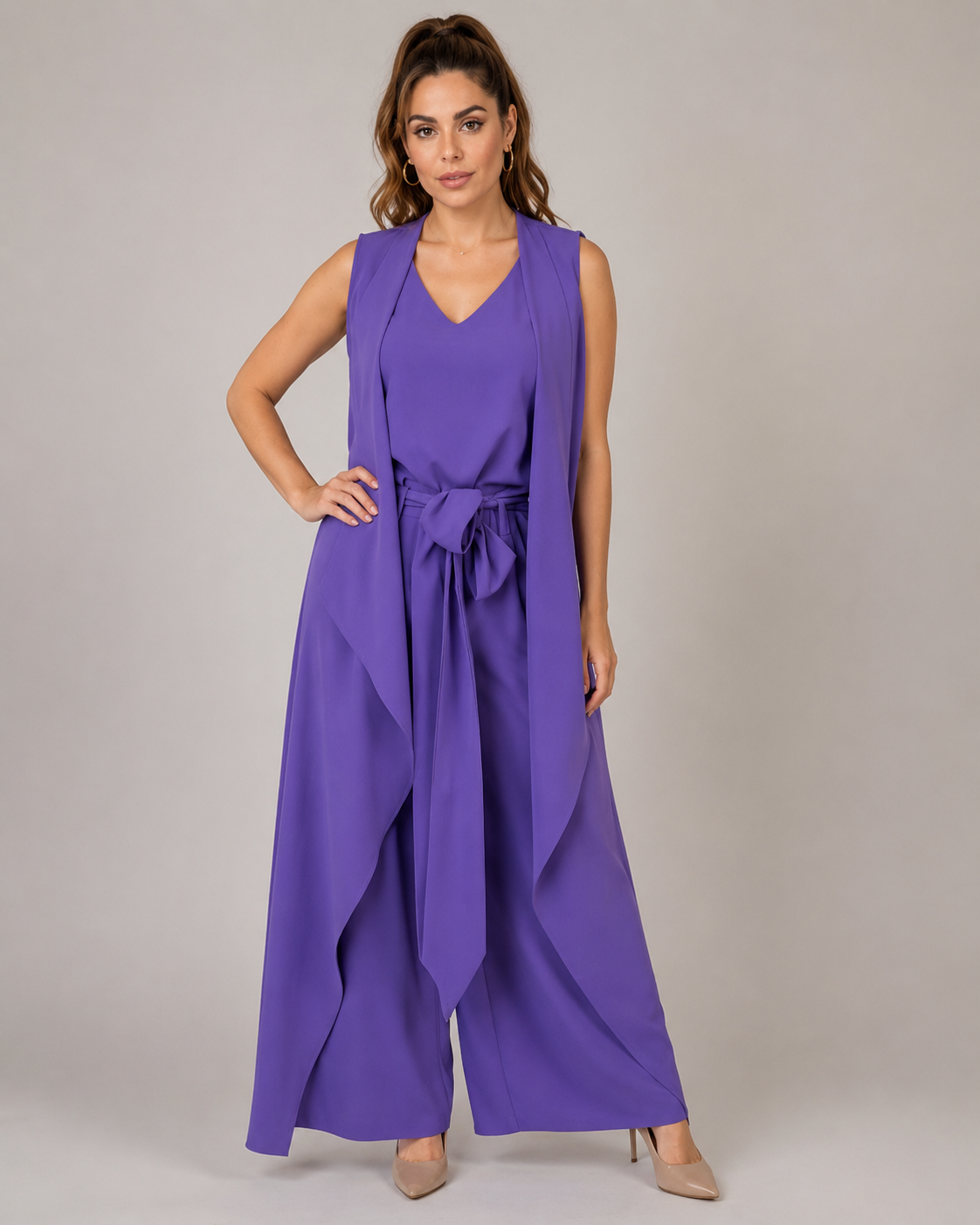 Jumpsuit Purple