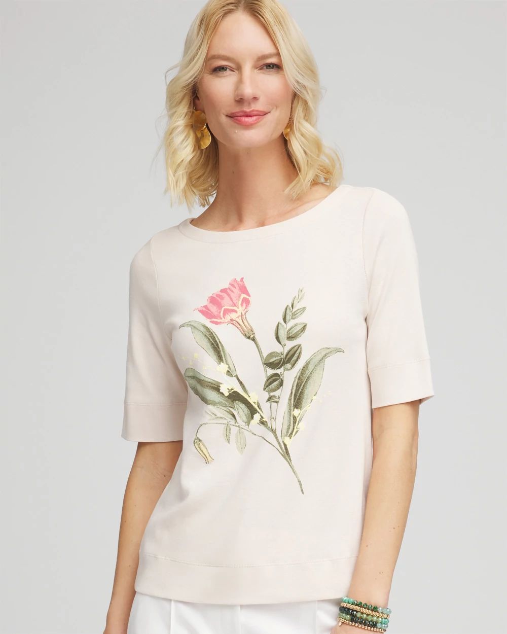 Minimalist Botanical Tshirt