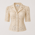 Lace Tailored Blouse
