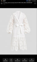 White lace Kimono