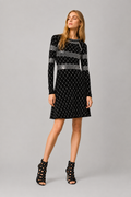 Michael Kors Embellished Black Dress