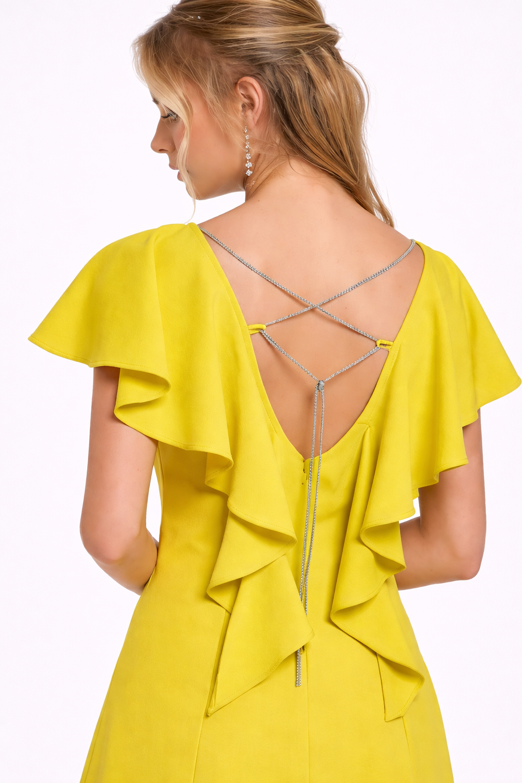 Flutter Sleeve Dress
