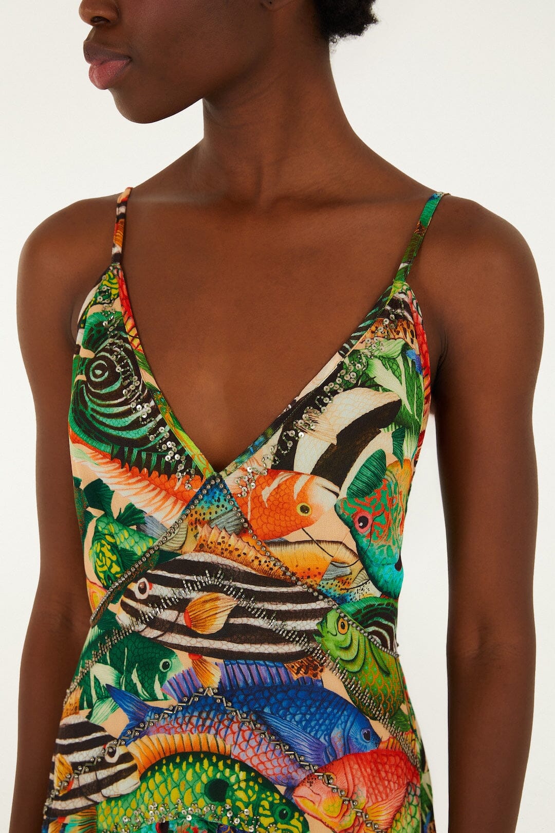 Farm Rio Tropical Aquarium Dress