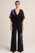 Black Beaded Pants