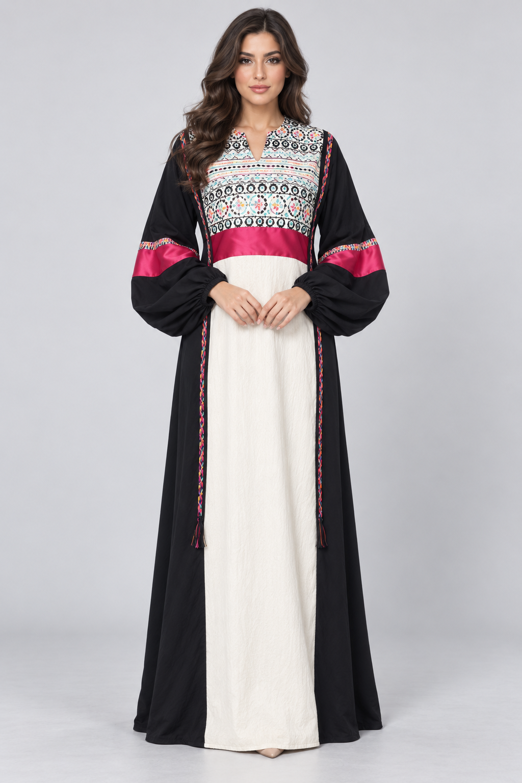Bobo embroidered kaftan