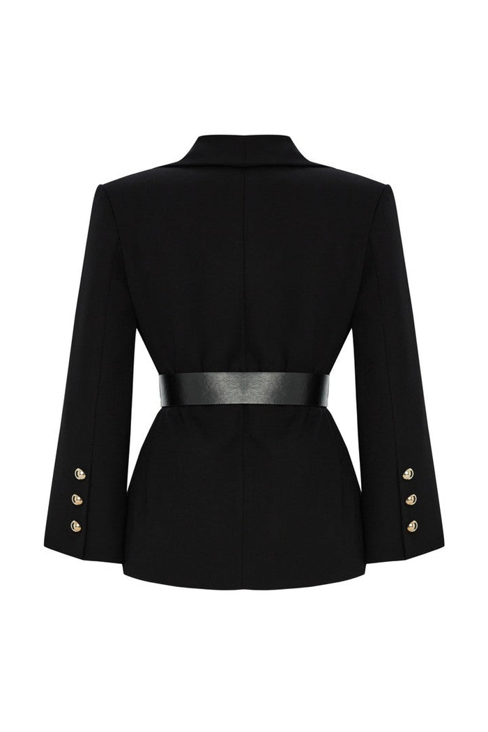 Modern Shawl-Collar Blazer