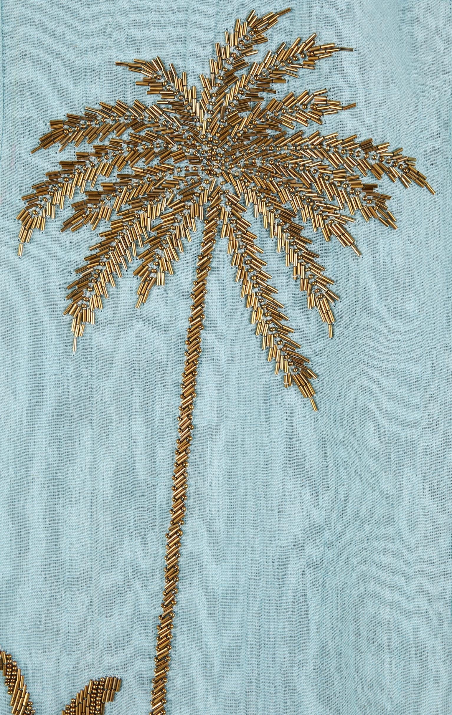 Beaded Palm Shirt