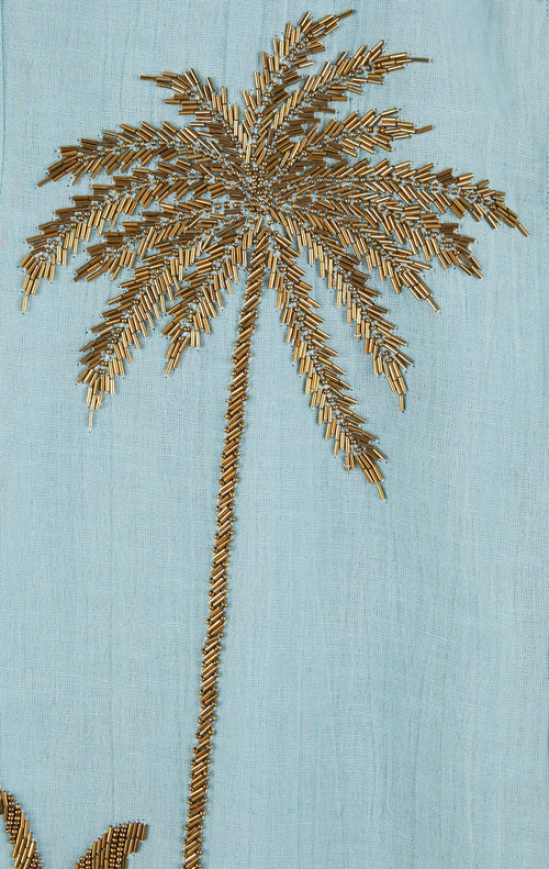 Beaded Palm Shirt