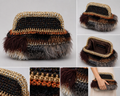 Nadia Dhafri Paris – Luxe Textured Crochet Clutch