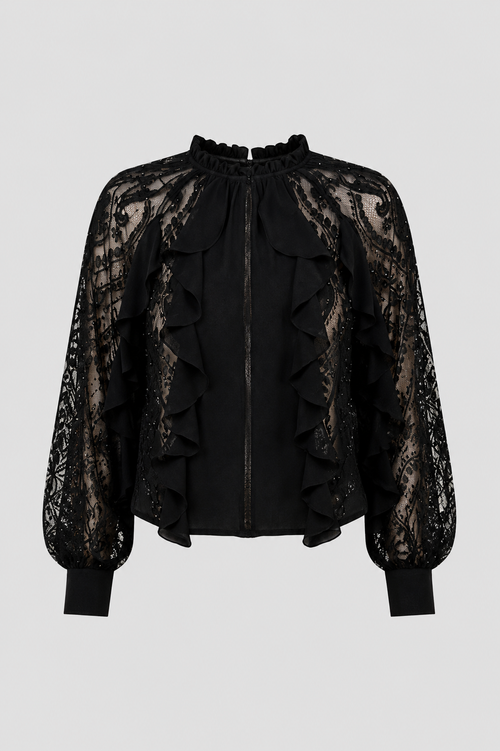 3D Floral Appliqué Sleeveless Top