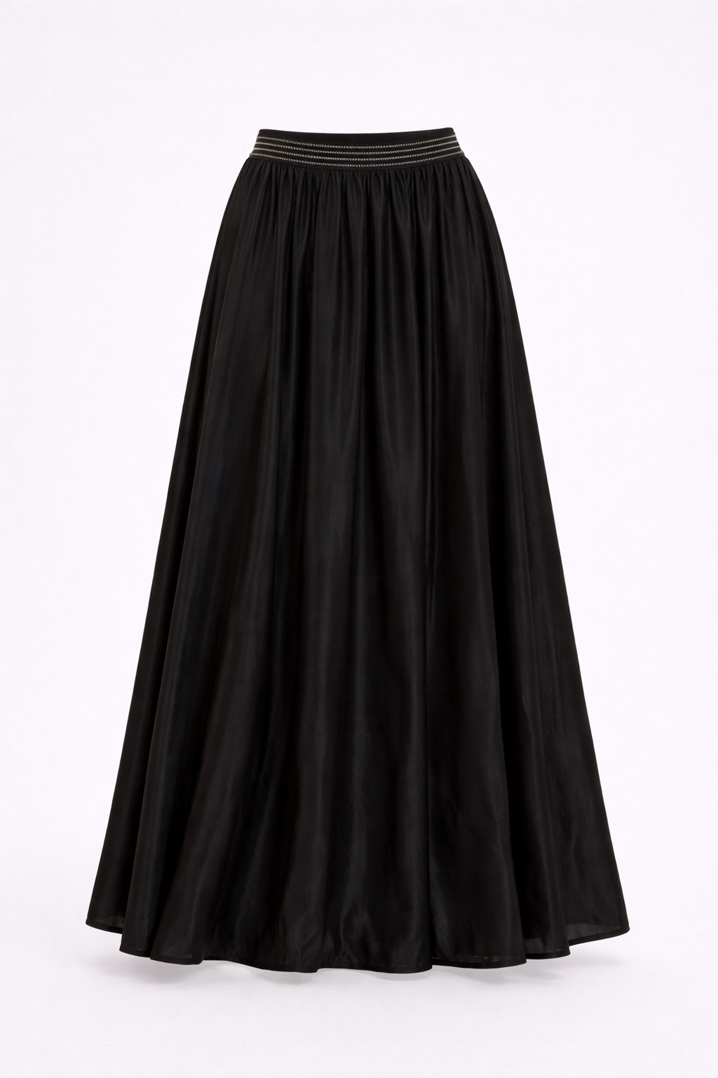 Satin Maxi Skirt